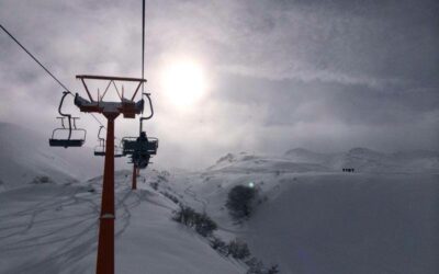 New Snow Piles Up Across the Andes Mountains of Argentina & Chile