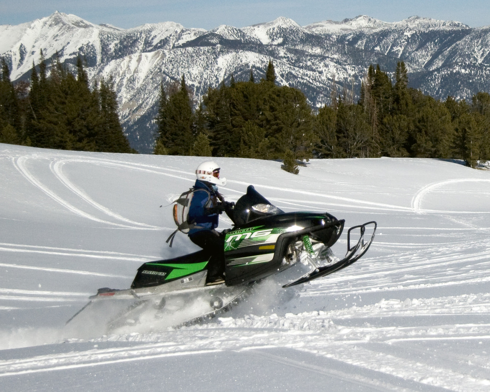 Snowmobile Adventures - Big Sky, Montana